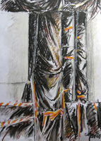 Pastel sur papier 65 x 100 cm